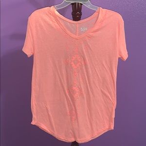 Bright pink shirt. *WORN ONLY ONCE*